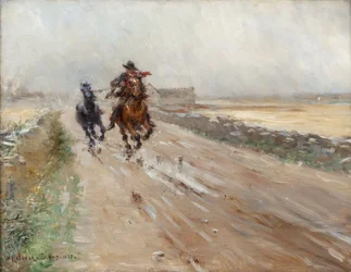 Landscape of Oland, Gypsies on a Horse